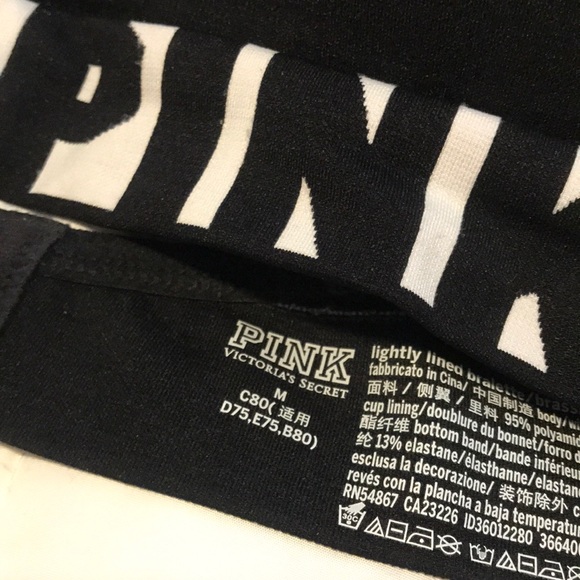 NWOT PINK lightly lined bralette - Picture 3 of 3